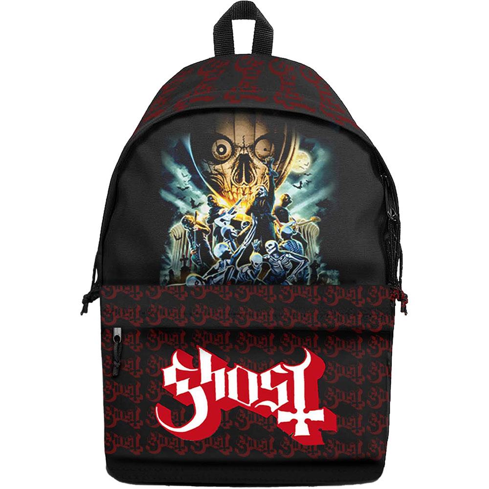 Rocksax Ghost - Rite Here, Rite Now Rugtas - Zwart/Rood